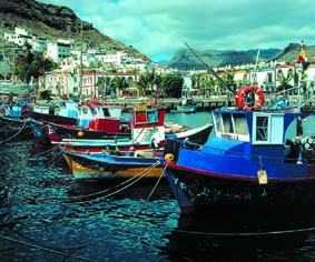 Gran Canaria_Boote im Hafen